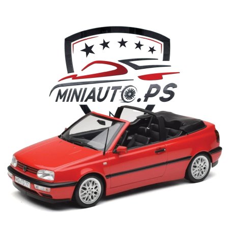 فولكس واجن جولف كشف Volkswagen Golf Cabriolet Mk3 قياس 1/18 إصدار Norev